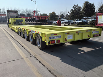 TITAN 120 ton detachable lowbed trailer for sale in Nigeria - Επικαθήμενο με χαμηλό δάπεδο: φωτογραφία 2 TITAN 120 ton detachable lowbed trailer for sale in Nigeria - Επικαθήμενο με χαμηλό δάπεδο: φωτογραφία 2