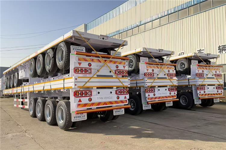 TITAN 4 Axle Flatbed Trailer for Sale In Saudi Arabia - Επικαθήμενο πλατφόρμα/ Καρότσα: φωτογραφία 1 TITAN 4 Axle Flatbed Trailer for Sale In Saudi Arabia - Επικαθήμενο πλατφόρμα/ Καρότσα: φωτογραφία 1