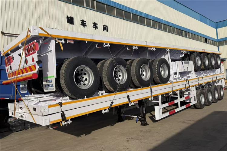 TITAN 4 Axle Flatbed Trailer for Sale In Saudi Arabia - Επικαθήμενο πλατφόρμα/ Καρότσα: φωτογραφία 3 TITAN 4 Axle Flatbed Trailer for Sale In Saudi Arabia - Επικαθήμενο πλατφόρμα/ Καρότσα: φωτογραφία 3