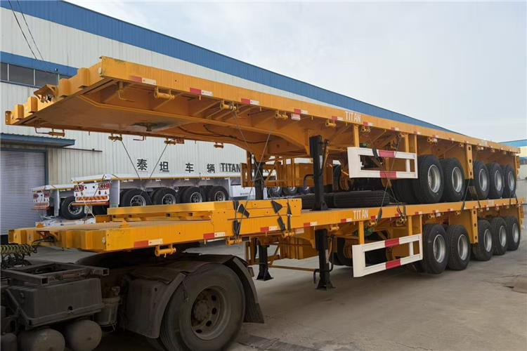 TITAN 5 Axle 13M Flatbed Trailer Price for Sale In Zimbabwe - Επικαθήμενο πλατφόρμα/ Καρότσα: φωτογραφία 4 TITAN 5 Axle 13M Flatbed Trailer Price for Sale In Zimbabwe - Επικαθήμενο πλατφόρμα/ Καρότσα: φωτογραφία 4