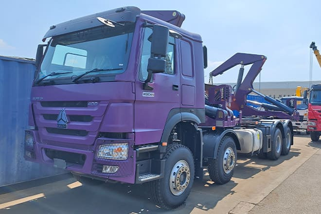 XCMG 37 Ton Container Side Lifter Truck for Sale in Kiribati - Φορτηγό μεταφοράς εμπορευματοκιβωτίων/ Κινητό αμάξωμα: φωτογραφία 2 XCMG 37 Ton Container Side Lifter Truck for Sale in Kiribati - Φορτηγό μεταφοράς εμπορευματοκιβωτίων/ Κινητό αμάξωμα: φωτογραφία 2