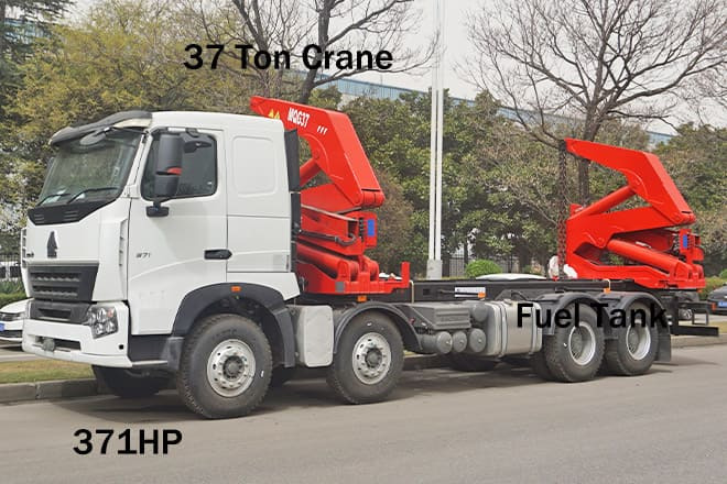 XCMG 37 Ton Side Loader Truck for Sale in Mexico - Φορτηγό μεταφοράς εμπορευματοκιβωτίων/ Κινητό αμάξωμα: φωτογραφία 2 XCMG 37 Ton Side Loader Truck for Sale in Mexico - Φορτηγό μεταφοράς εμπορευματοκιβωτίων/ Κινητό αμάξωμα: φωτογραφία 2