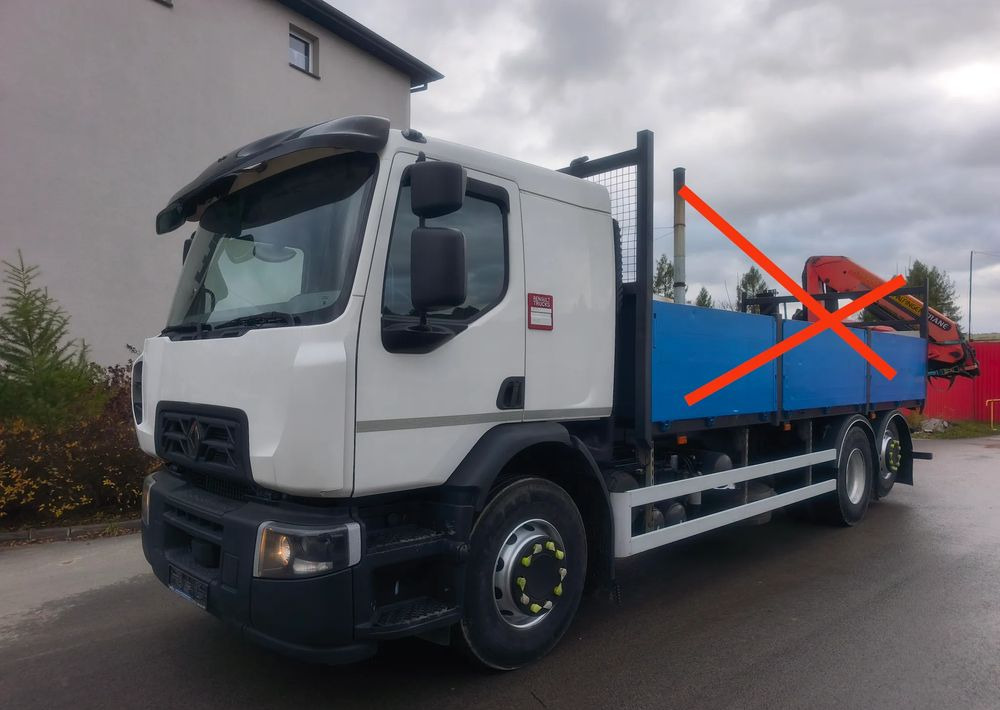 Renault D 26.320 6x2 podwozie do zabudowy - Φορτηγό σασί: φωτογραφία 1 Renault D 26.320 6x2 podwozie do zabudowy - Φορτηγό σασί: φωτογραφία 1