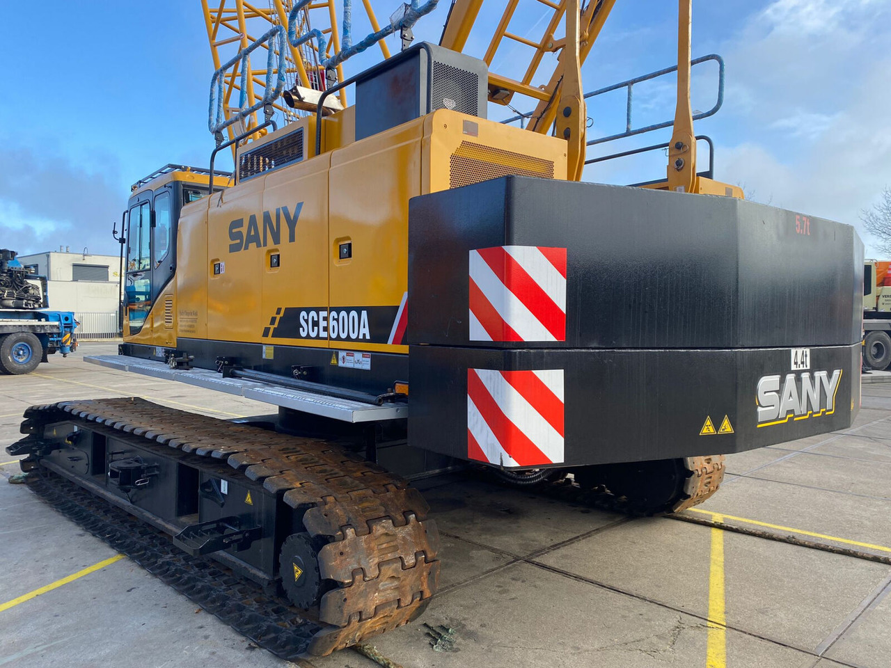 Palfinger-Sany SANY SCE600A - Ερπυστριοφόρος γερανός: φωτογραφία 4 Palfinger-Sany SANY SCE600A - Ερπυστριοφόρος γερανός: φωτογραφία 4