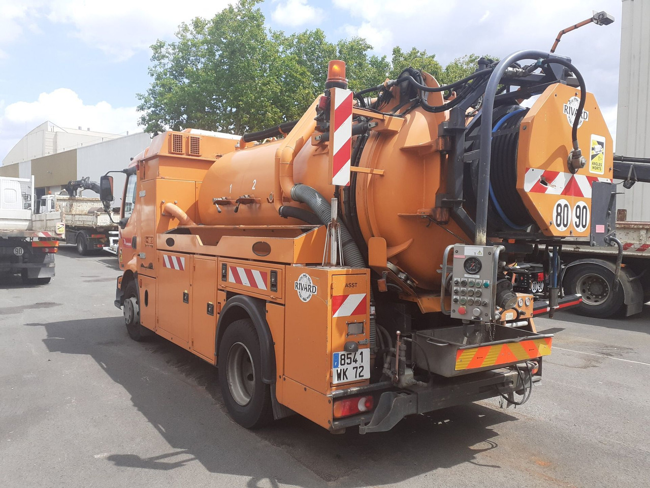 8541-WF-72 - Camion cureuse Renault - Όχημα εκκένωσης βόθρων: φωτογραφία 4 8541-WF-72 - Camion cureuse Renault - Όχημα εκκένωσης βόθρων: φωτογραφία 4