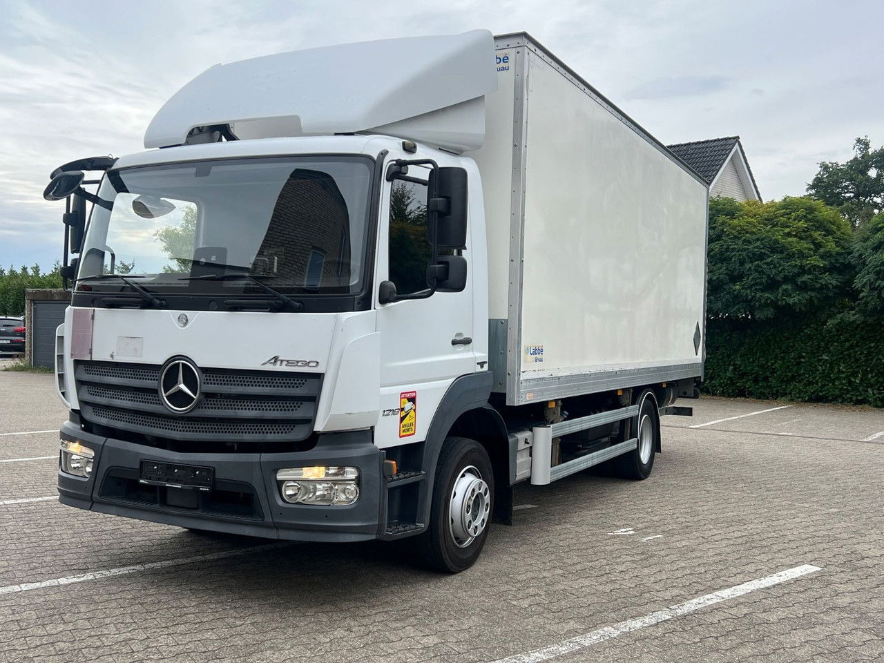 Mercedes-Benz Atego 1218 L Classic-Vermietung möglich-ADR-LBW - Φορτηγό κόφα: φωτογραφία 1 Mercedes-Benz Atego 1218 L Classic-Vermietung möglich-ADR-LBW - Φορτηγό κόφα: φωτογραφία 1