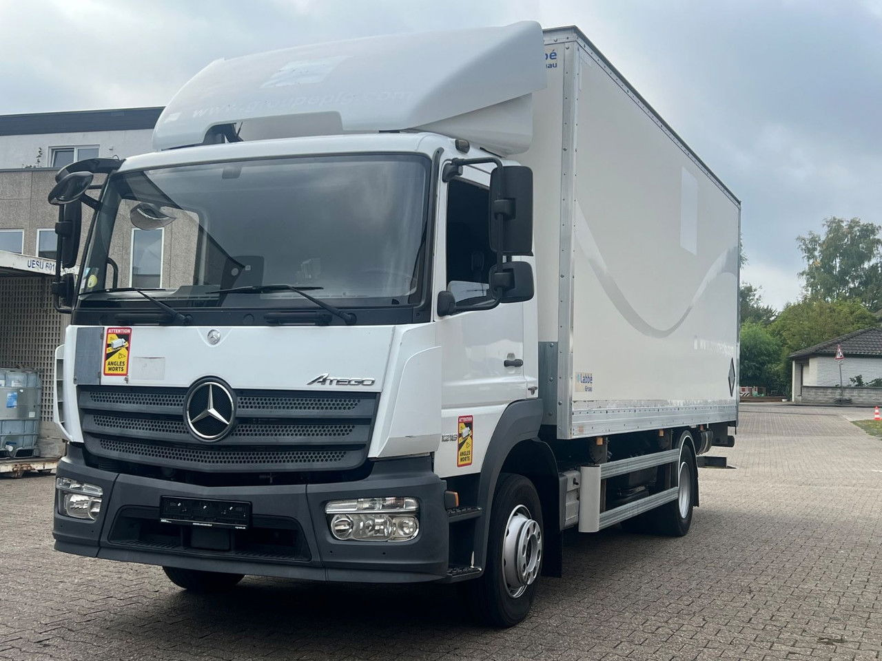 Mercedes-Benz Atego 1218 L Classic-Vermietung möglich-ADR-LBW - Φορτηγό κόφα: φωτογραφία 2 Mercedes-Benz Atego 1218 L Classic-Vermietung möglich-ADR-LBW - Φορτηγό κόφα: φωτογραφία 2