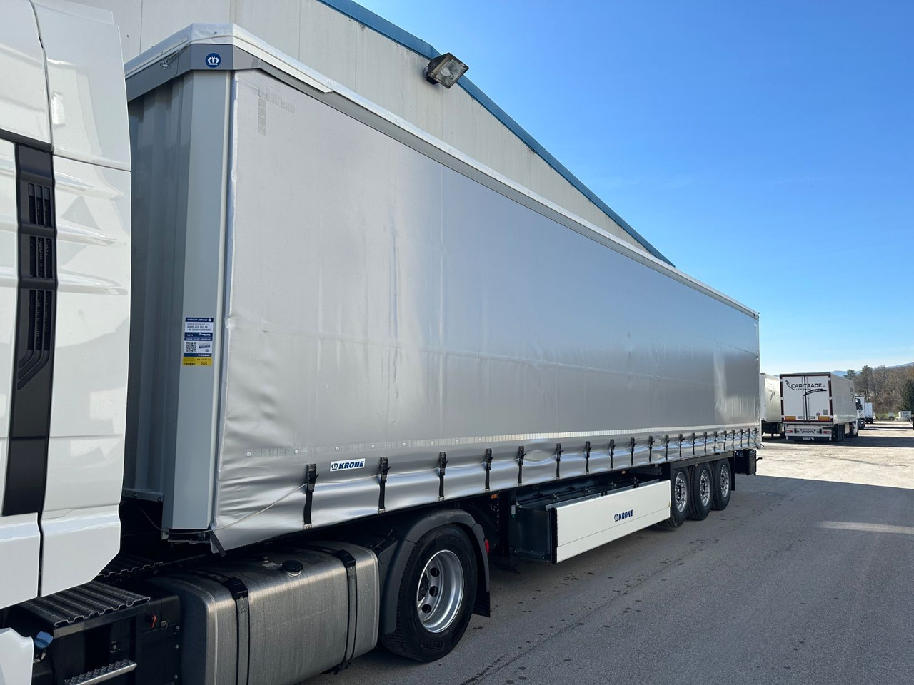 Krone SDP27 Lift/Pal-Kast/Alulatten Krone SDP27 Lift/Pal-Kast/Alulatten 5STK - Επικαθήμενο κουρτίνα: φωτογραφία 1 Krone SDP27 Lift/Pal-Kast/Alulatten Krone SDP27 Lift/Pal-Kast/Alulatten 5STK - Επικαθήμενο κουρτίνα: φωτογραφία 1