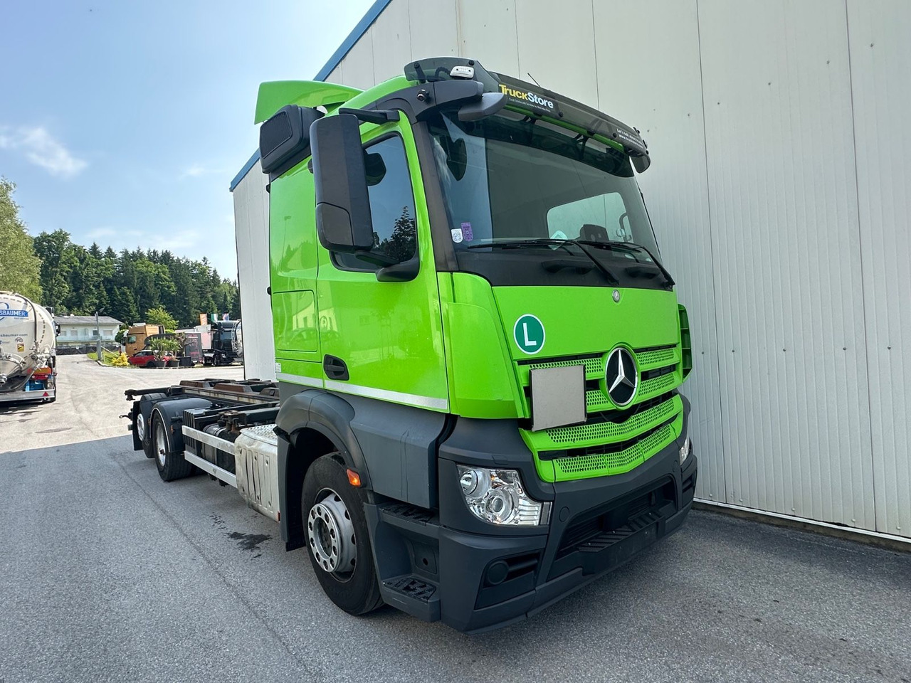 Mercedes-Benz Actros 2748 Wiesel Mafi Telberg - Φορτηγό μεταφοράς εμπορευματοκιβωτίων/ Κινητό αμάξωμα, Φορτηγό με γερανό: φωτογραφία 2 Mercedes-Benz Actros 2748 Wiesel Mafi Telberg - Φορτηγό μεταφοράς εμπορευματοκιβωτίων/ Κινητό αμάξωμα, Φορτηγό με γερανό: φωτογραφία 2