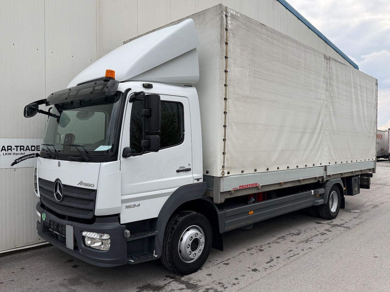 Mercedes-Benz Atego 1524 2T LBW TÜV - Φορτηγό μουσαμάς: φωτογραφία 1 Mercedes-Benz Atego 1524 2T LBW TÜV - Φορτηγό μουσαμάς: φωτογραφία 1