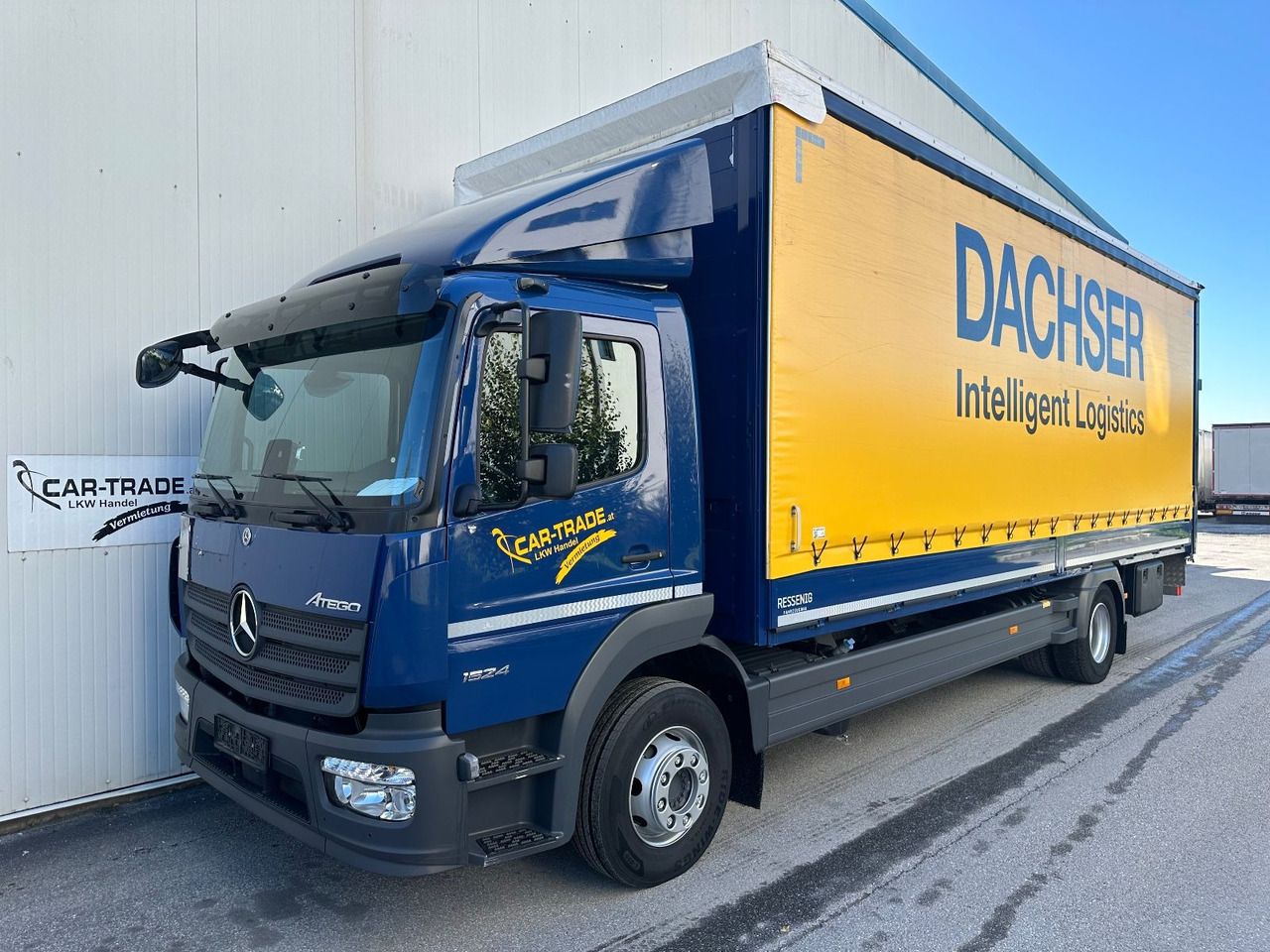 Mercedes-Benz Atego 1524 LBW - Φορτηγό μουσαμάς: φωτογραφία 1 Mercedes-Benz Atego 1524 LBW - Φορτηγό μουσαμάς: φωτογραφία 1