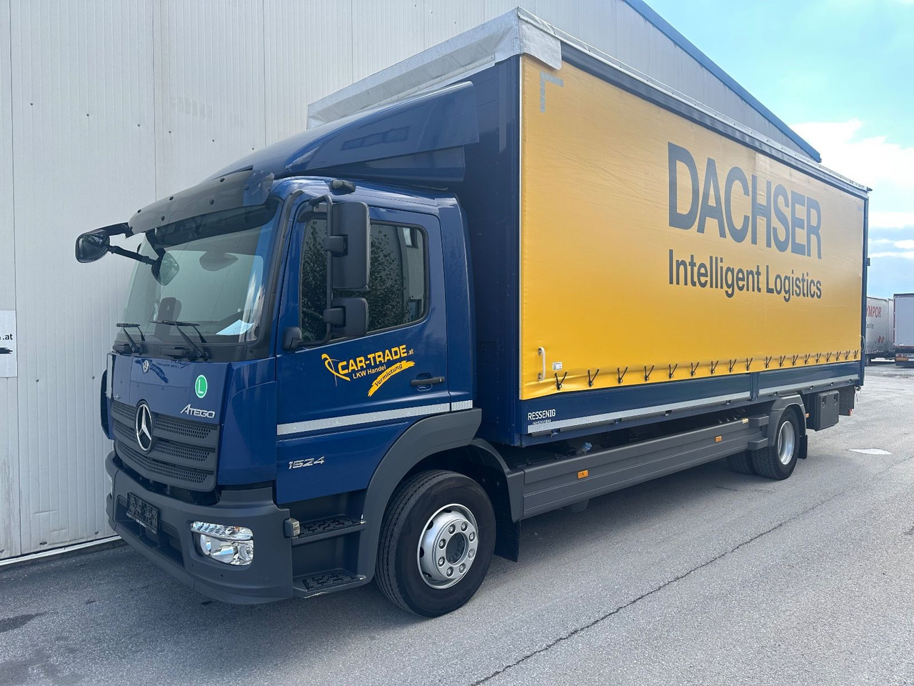 Mercedes-Benz Atego 1524 LBW - Φορτηγό μουσαμάς: φωτογραφία 1 Mercedes-Benz Atego 1524 LBW - Φορτηγό μουσαμάς: φωτογραφία 1