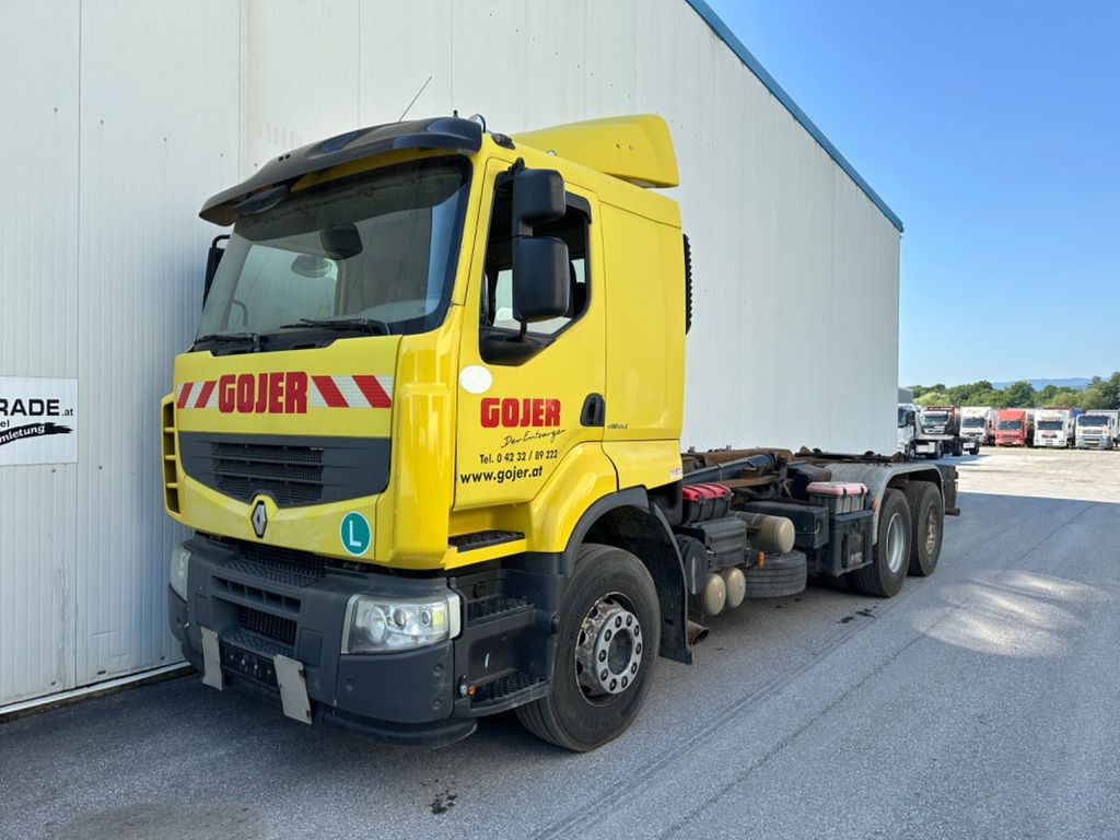 Renault Premium 450DXI VEB+ Multilift 20T - Φορτηγό φόρτωσης γάντζου: φωτογραφία 1 Renault Premium 450DXI VEB+ Multilift 20T - Φορτηγό φόρτωσης γάντζου: φωτογραφία 1