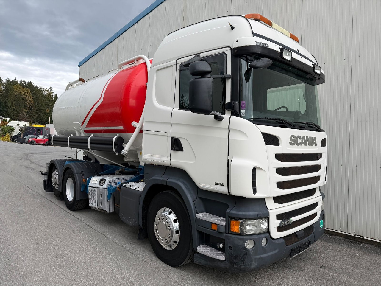 Scania R 480 Opticruise Highline Retarder PTO Standklim - Όχημα εκκένωσης βόθρων: φωτογραφία 2 Scania R 480 Opticruise Highline Retarder PTO Standklim - Όχημα εκκένωσης βόθρων: φωτογραφία 2