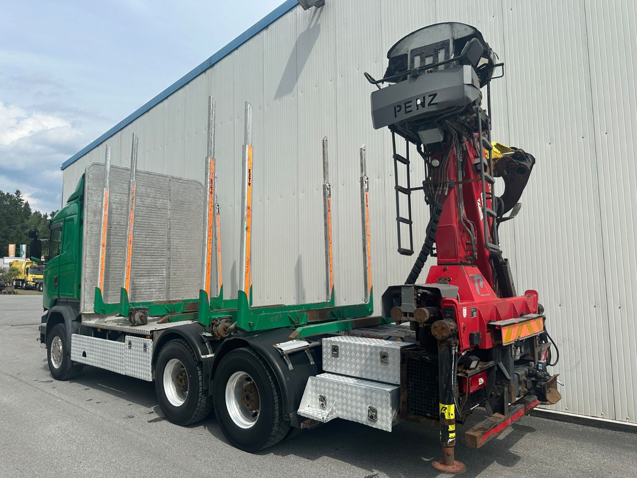 Scania R 580 V8 Penz Kran 2x Telespok - Φορτηγό ξυλείας, Φορτηγό με γερανό: φωτογραφία 4 Scania R 580 V8 Penz Kran 2x Telespok - Φορτηγό ξυλείας, Φορτηγό με γερανό: φωτογραφία 4