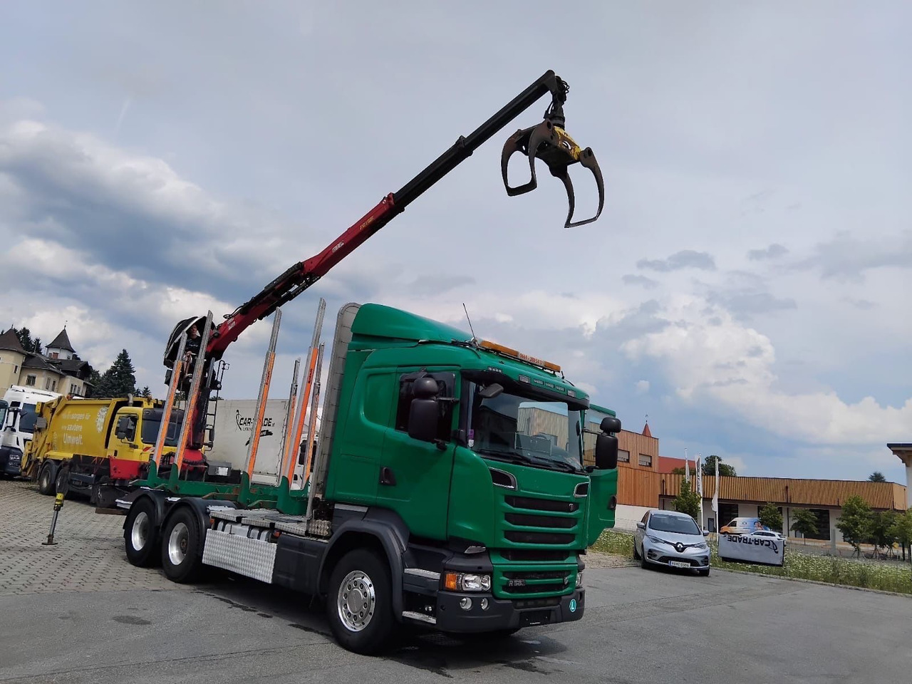 Scania R 580 V8 Penz Kran 2x Telespok - Φορτηγό ξυλείας, Φορτηγό με γερανό: φωτογραφία 5 Scania R 580 V8 Penz Kran 2x Telespok - Φορτηγό ξυλείας, Φορτηγό με γερανό: φωτογραφία 5