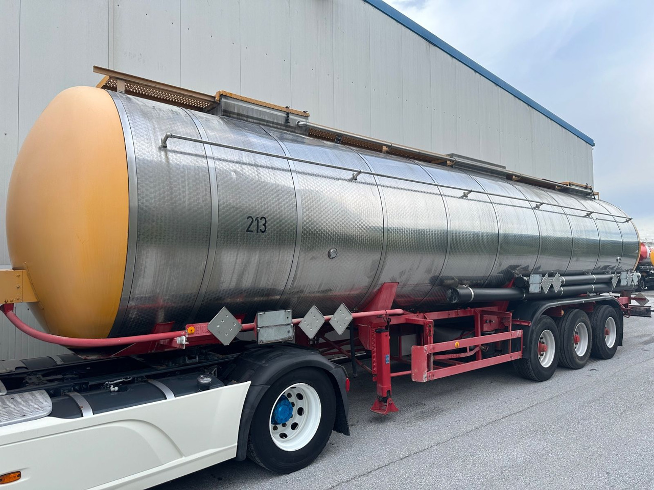 Schwarzmüller Chemi L4BH 42050L Lift BPW - Επικαθήμενο βυτίο: φωτογραφία 1 Schwarzmüller Chemi L4BH 42050L Lift BPW - Επικαθήμενο βυτίο: φωτογραφία 1