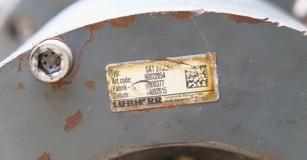 Reduktor obrotu R906,R916,R922,R926,R950 LH 30 SAT 215/251 do koparki liebherr A314,A316 ,R313,R317 R 900,R902 - Ανταλλακτικό: φωτογραφία 5 Reduktor obrotu R906,R916,R922,R926,R950 LH 30 SAT 215/251 do koparki liebherr A314,A316 ,R313,R317 R 900,R902 - Ανταλλακτικό: φωτογραφία 5