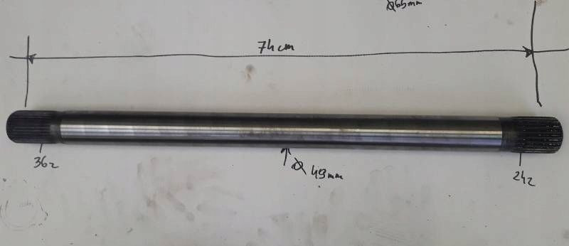 MOST ZF WY 224.0 M0ST POŁOS Z 36/36 - Μετάδοσης κίνησης: φωτογραφία 2 MOST ZF WY 224.0 M0ST POŁOS Z 36/36 - Μετάδοσης κίνησης: φωτογραφία 2
