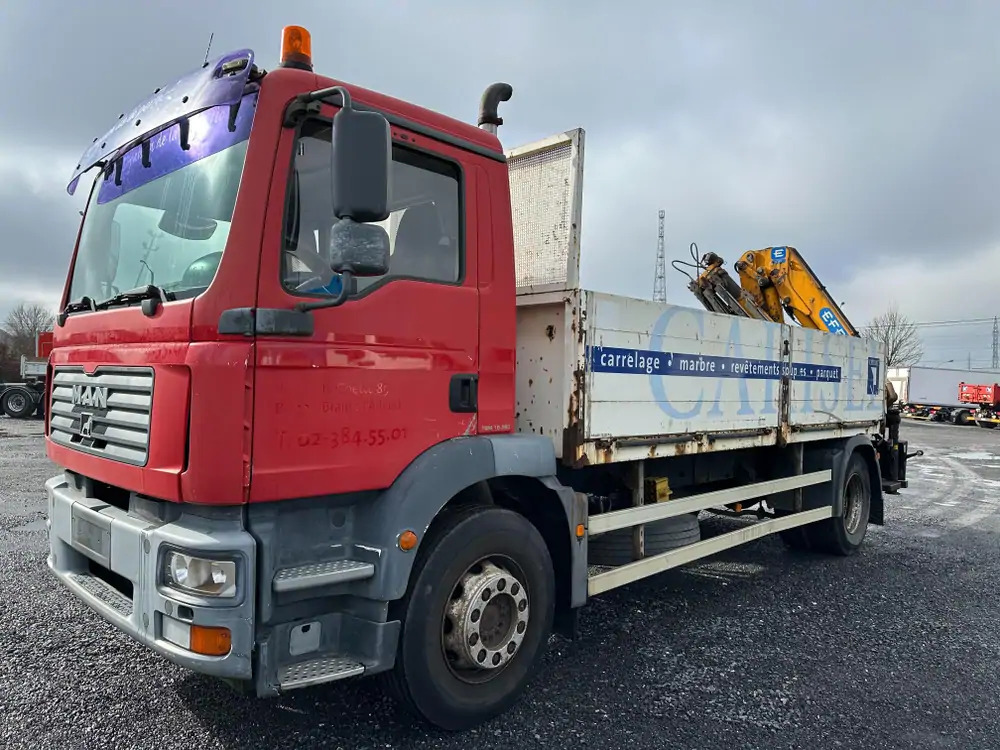MAN TGM 18.280 *202000 km*Grue EFFER type 120 3 S*PREMIER PROPRIO - Φορτηγό με γερανό, Φορτηγό με ανοιχτή καρότσα: φωτογραφία 2 MAN TGM 18.280 *202000 km*Grue EFFER type 120 3 S*PREMIER PROPRIO - Φορτηγό με γερανό, Φορτηγό με ανοιχτή καρότσα: φωτογραφία 2