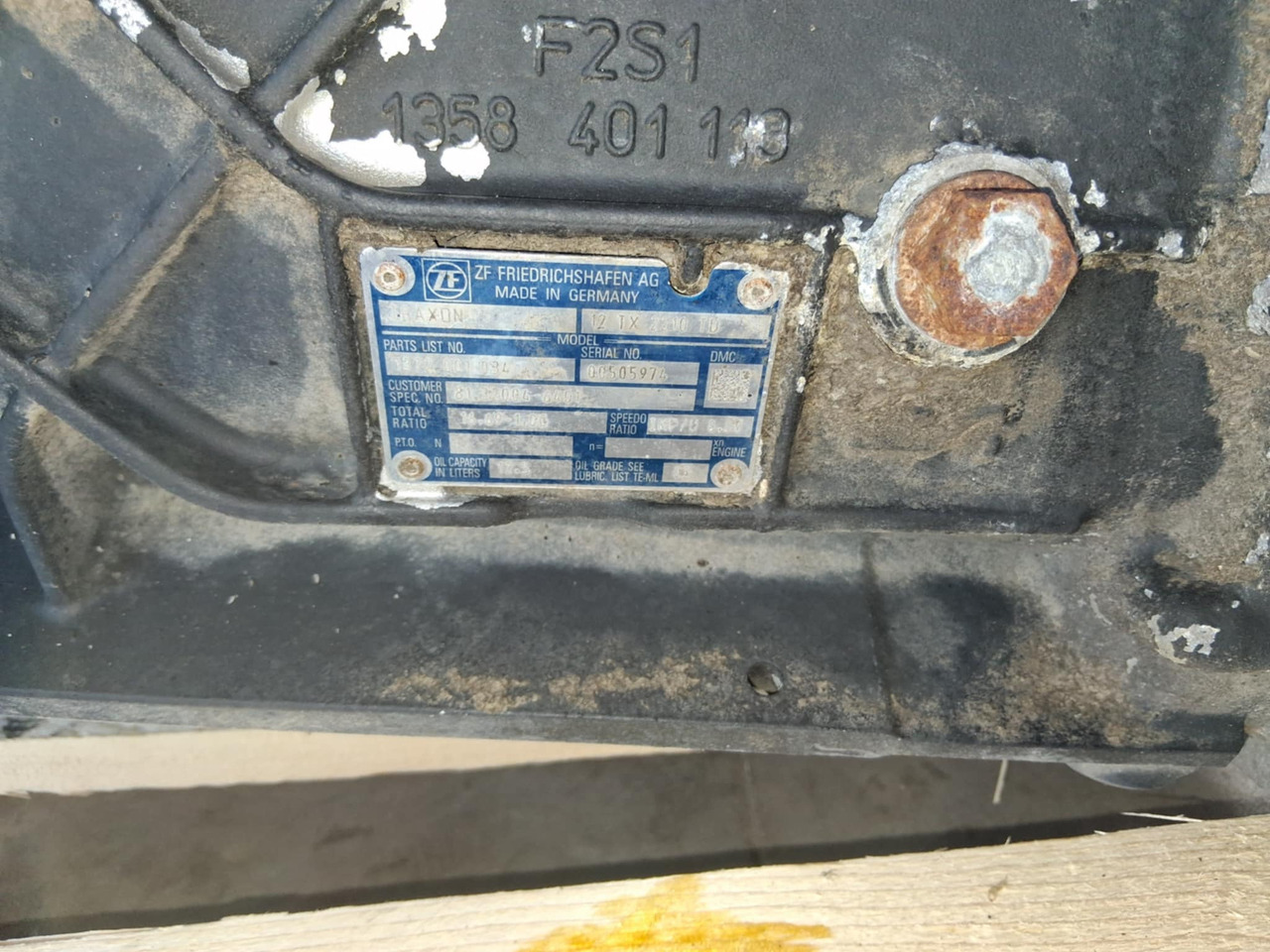 MAN TGS - Κιβώτιο ταχυτήτων: φωτογραφία 3 MAN TGS - Κιβώτιο ταχυτήτων: φωτογραφία 3