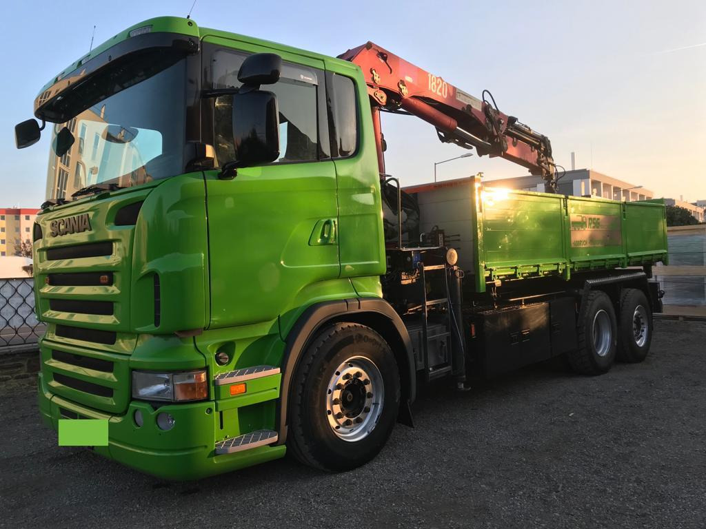 SCANIA R480 - Φορτηγό με γερανό: φωτογραφία 3 SCANIA R480 - Φορτηγό με γερανό: φωτογραφία 3