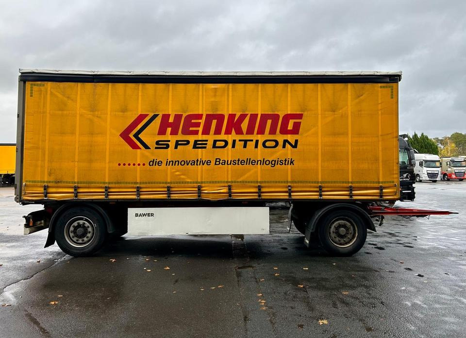 Anhänger + Krone + 2 Achsen + Scheibenbremse + EZ 2016 + TÜV - Τρέιλερ κουρτίνα: φωτογραφία 5 Anhänger + Krone + 2 Achsen + Scheibenbremse + EZ 2016 + TÜV - Τρέιλερ κουρτίνα: φωτογραφία 5