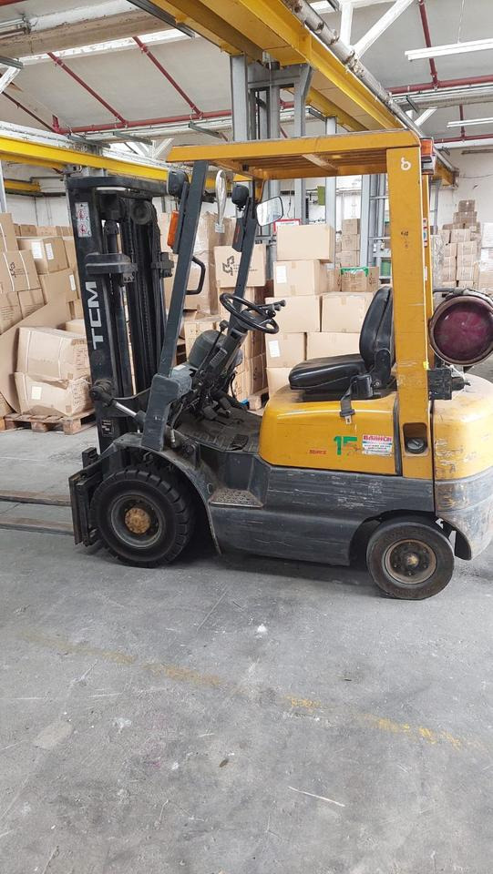 Gabelstapler TCM + Gas + 1,3 t Hub + Bj. 1999 - Υγραεριοκίνητο περονοφόρο: φωτογραφία 1 Gabelstapler TCM + Gas + 1,3 t Hub + Bj. 1999 - Υγραεριοκίνητο περονοφόρο: φωτογραφία 1