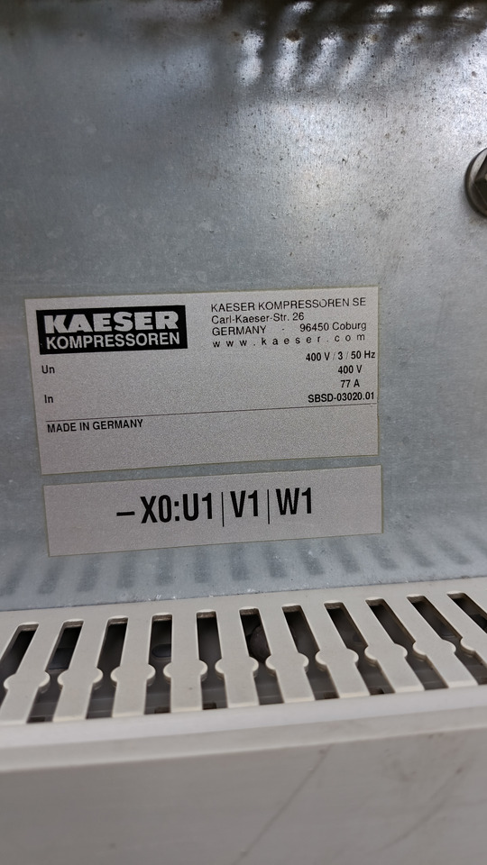 KAESER BSD 75 - Αεροσυμπιεστής: φωτογραφία 4 KAESER BSD 75 - Αεροσυμπιεστής: φωτογραφία 4