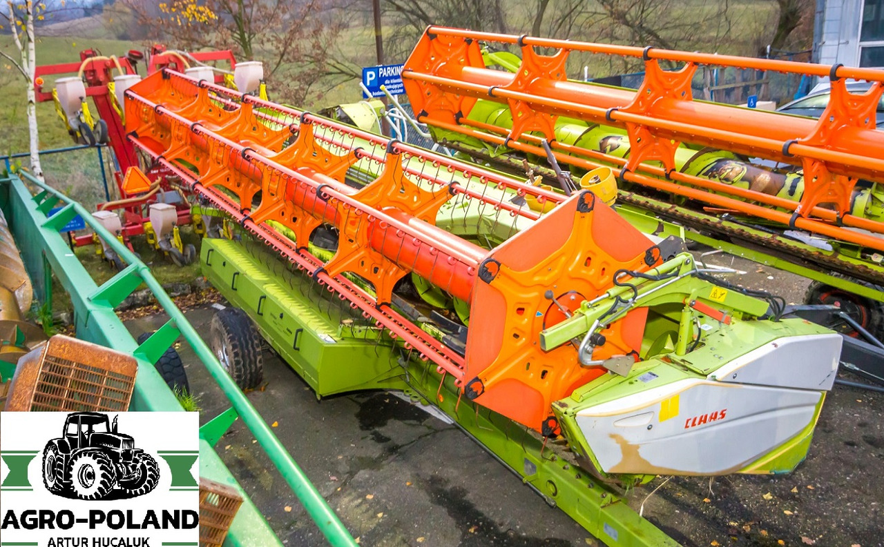 CLAAS VARIO 750 (NOWY MODEL)- 2013 ROK + WÓZEK + KOSY BOCZNE - Θεριζοαλωνιστική μηχανή - κεφαλή: φωτογραφία 1 CLAAS VARIO 750 (NOWY MODEL)- 2013 ROK + WÓZEK + KOSY BOCZNE - Θεριζοαλωνιστική μηχανή - κεφαλή: φωτογραφία 1