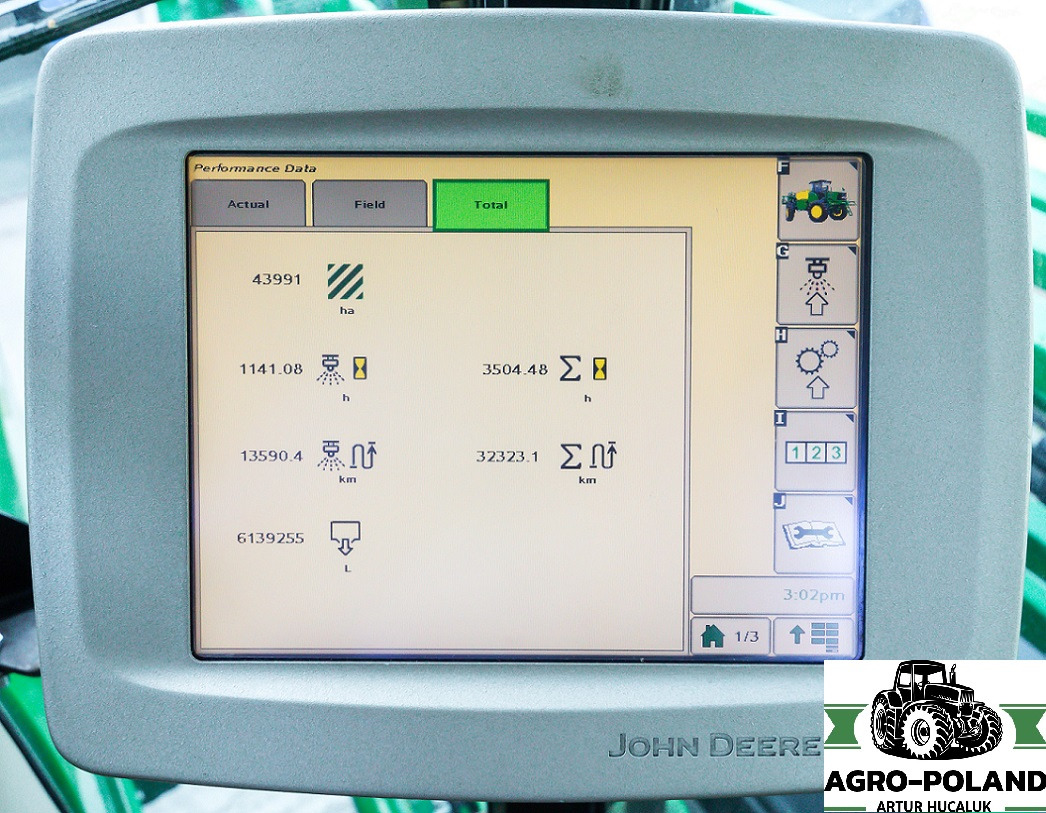 JOHN DEERE 5430 i - 2011 ROK - 36 M - GPS - AUTOPILOT - AUTOTRAC - 1141 h - Αυτοκινούμενο ψεκαστικό: φωτογραφία 5 JOHN DEERE 5430 i - 2011 ROK - 36 M - GPS - AUTOPILOT - AUTOTRAC - 1141 h - Αυτοκινούμενο ψεκαστικό: φωτογραφία 5