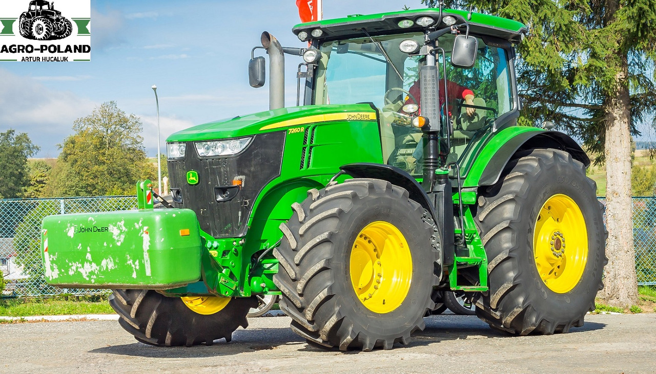 JOHN DEERE 7260 R - 8.515 h - WOM - TUZ - 2013 ROK - Τρακτέρ: φωτογραφία 3 JOHN DEERE 7260 R - 8.515 h - WOM - TUZ - 2013 ROK - Τρακτέρ: φωτογραφία 3