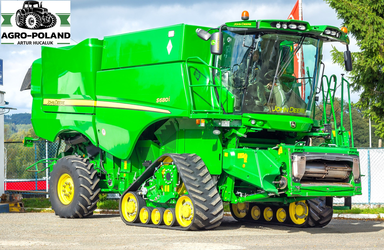 JOHN DEERE S 680 i - 1781/2705 h - 2014 ROK - 9,15 M - Z NIEMIEC - Θεριζοαλωνιστική μηχανή: φωτογραφία 1 JOHN DEERE S 680 i - 1781/2705 h - 2014 ROK - 9,15 M - Z NIEMIEC - Θεριζοαλωνιστική μηχανή: φωτογραφία 1