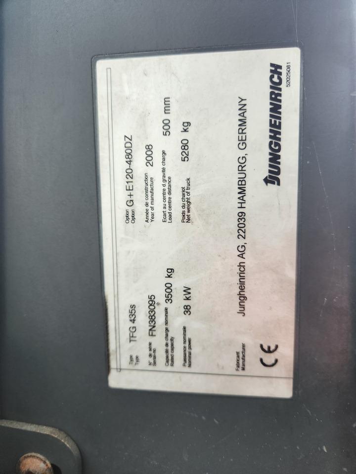 JUGHEINRICH TFG435s - Υγραεριοκίνητο περονοφόρο: φωτογραφία 3 JUGHEINRICH TFG435s - Υγραεριοκίνητο περονοφόρο: φωτογραφία 3