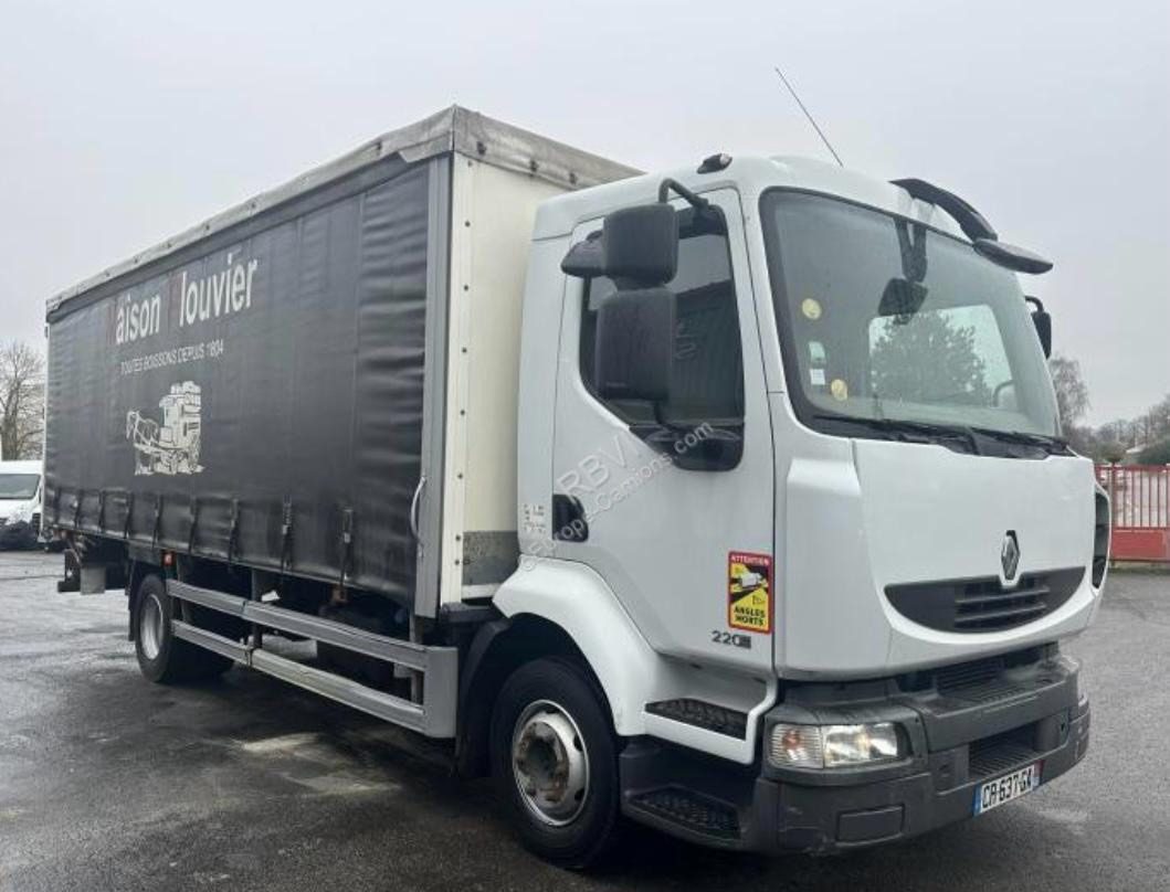 RENAULT MIDLUM 12.220 - Φορτηγό μουσαμάς: φωτογραφία 2 RENAULT MIDLUM 12.220 - Φορτηγό μουσαμάς: φωτογραφία 2