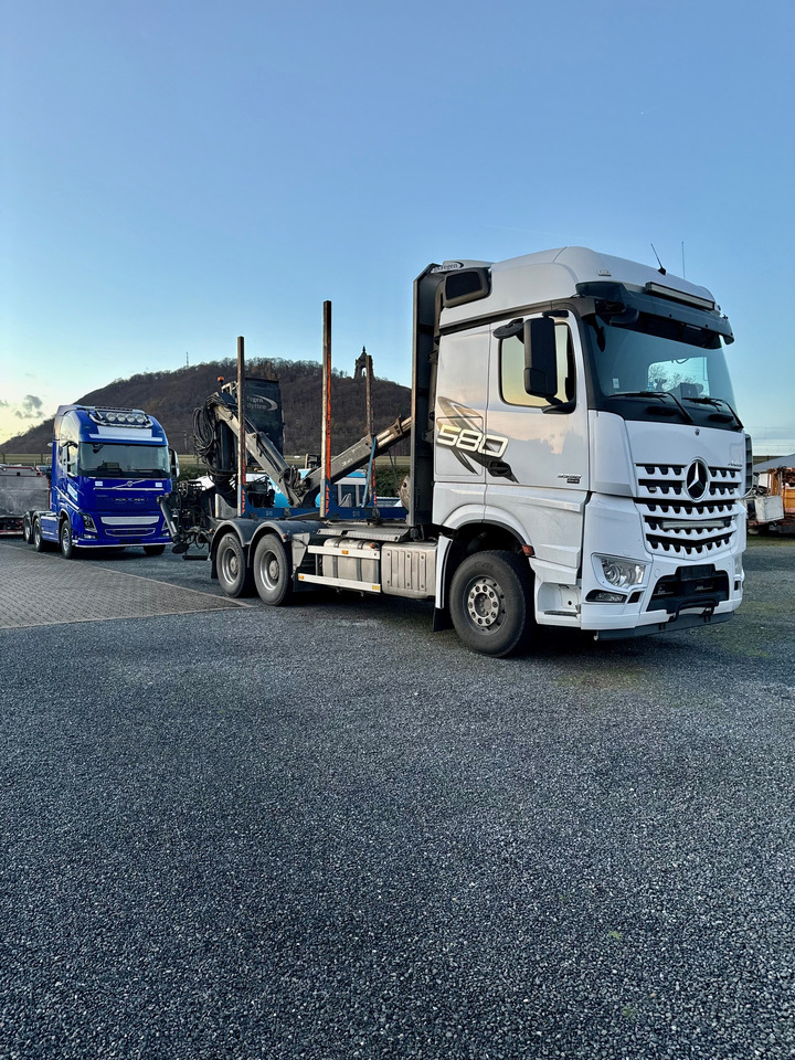 Mercedes Arocs 3358 L 6x4 Radstand 4500 Arocs 3358 L 6x4 Blatt-Luft Gefedert - Φορτηγό ξυλείας: φωτογραφία 5 Mercedes Arocs 3358 L 6x4 Radstand 4500 Arocs 3358 L 6x4 Blatt-Luft Gefedert - Φορτηγό ξυλείας: φωτογραφία 5