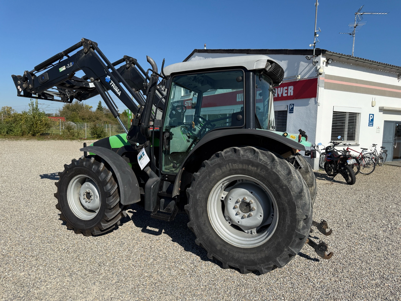Deutz Agrofarm 410 - Τρακτέρ: φωτογραφία 5 Deutz Agrofarm 410 - Τρακτέρ: φωτογραφία 5