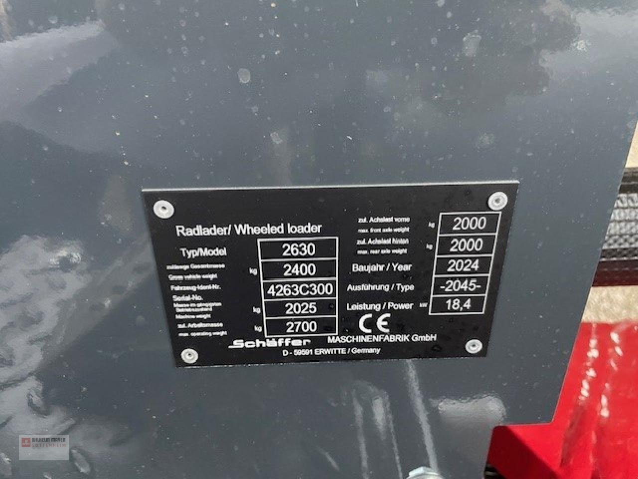 Schäffer N/A - Σπαστός φορτωτής: φωτογραφία 3 Schäffer N/A - Σπαστός φορτωτής: φωτογραφία 3