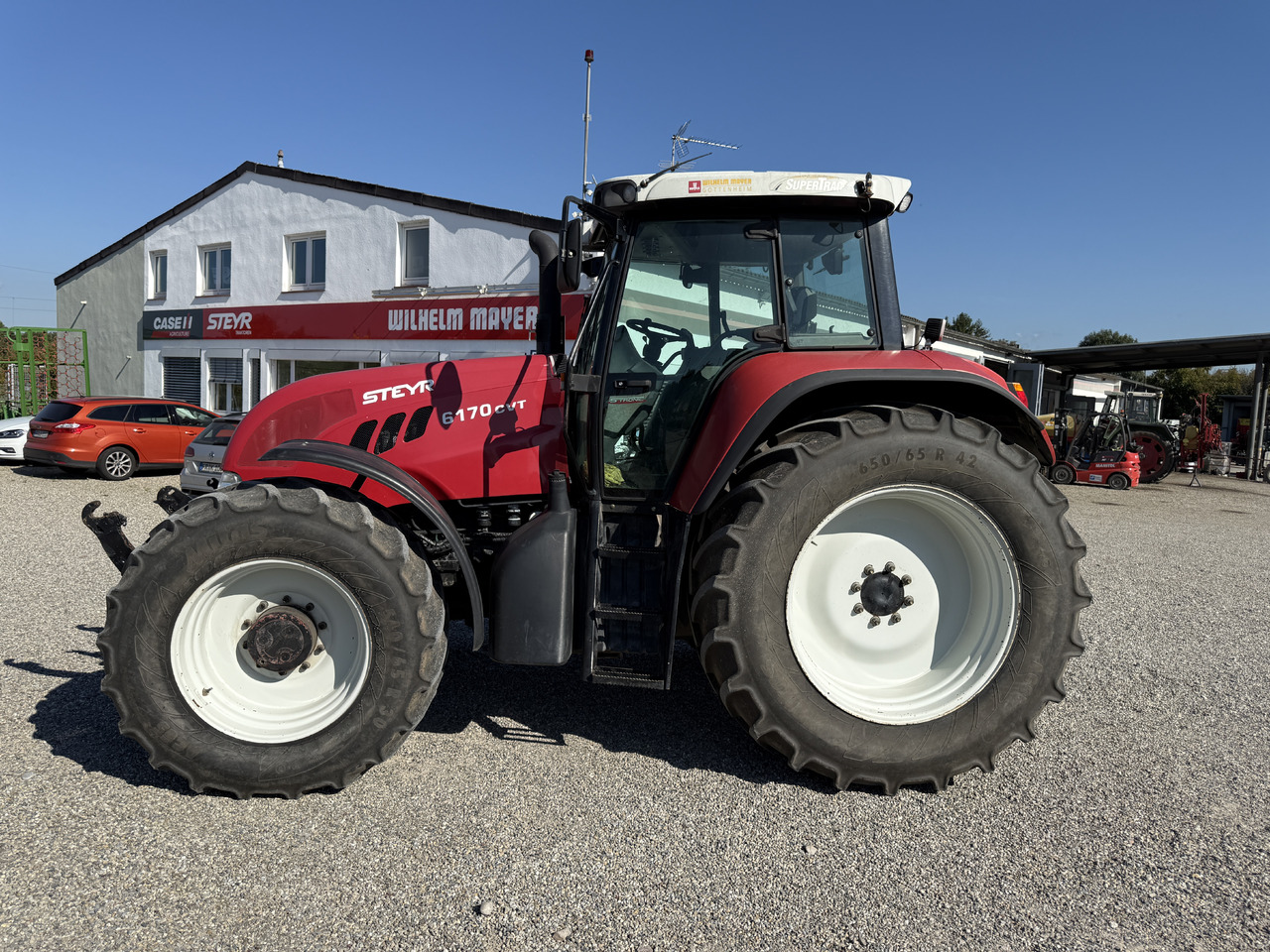 Steyr CVT 6170 - Τρακτέρ: φωτογραφία 3 Steyr CVT 6170 - Τρακτέρ: φωτογραφία 3