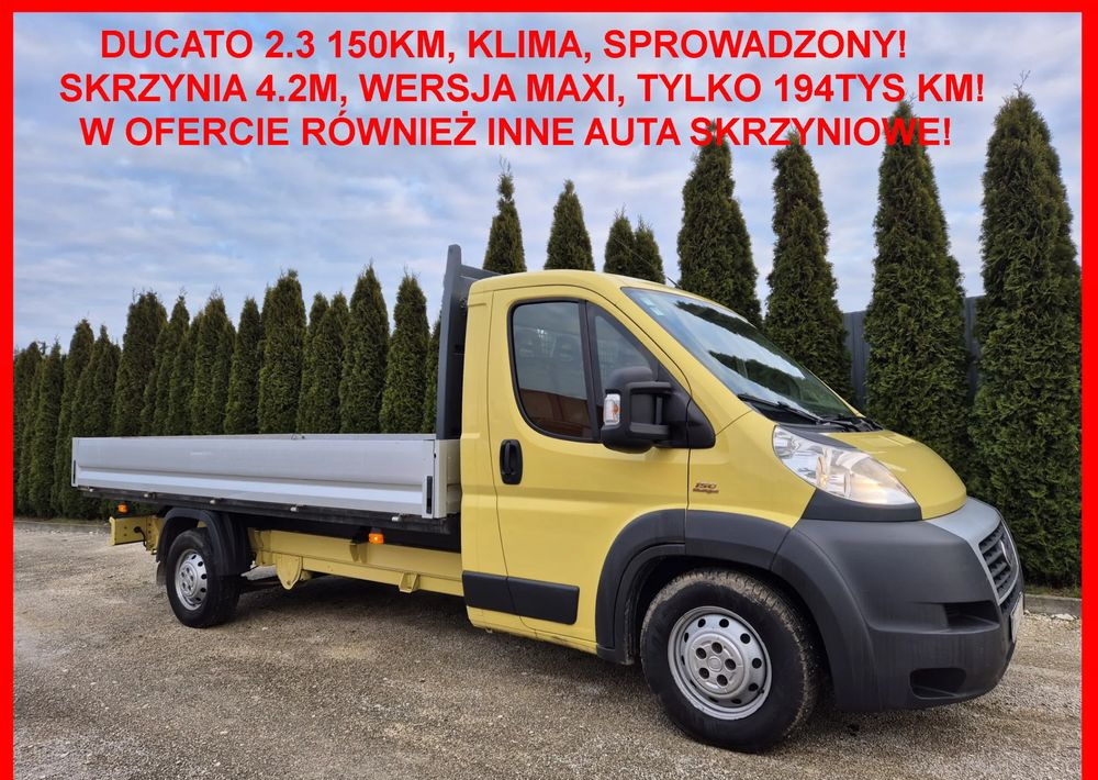 Fiat DUCATO 2.3 MultiJet 150KM - Μικρό φορτηγό με καρότσα: φωτογραφία 1 Fiat DUCATO 2.3 MultiJet 150KM - Μικρό φορτηγό με καρότσα: φωτογραφία 1