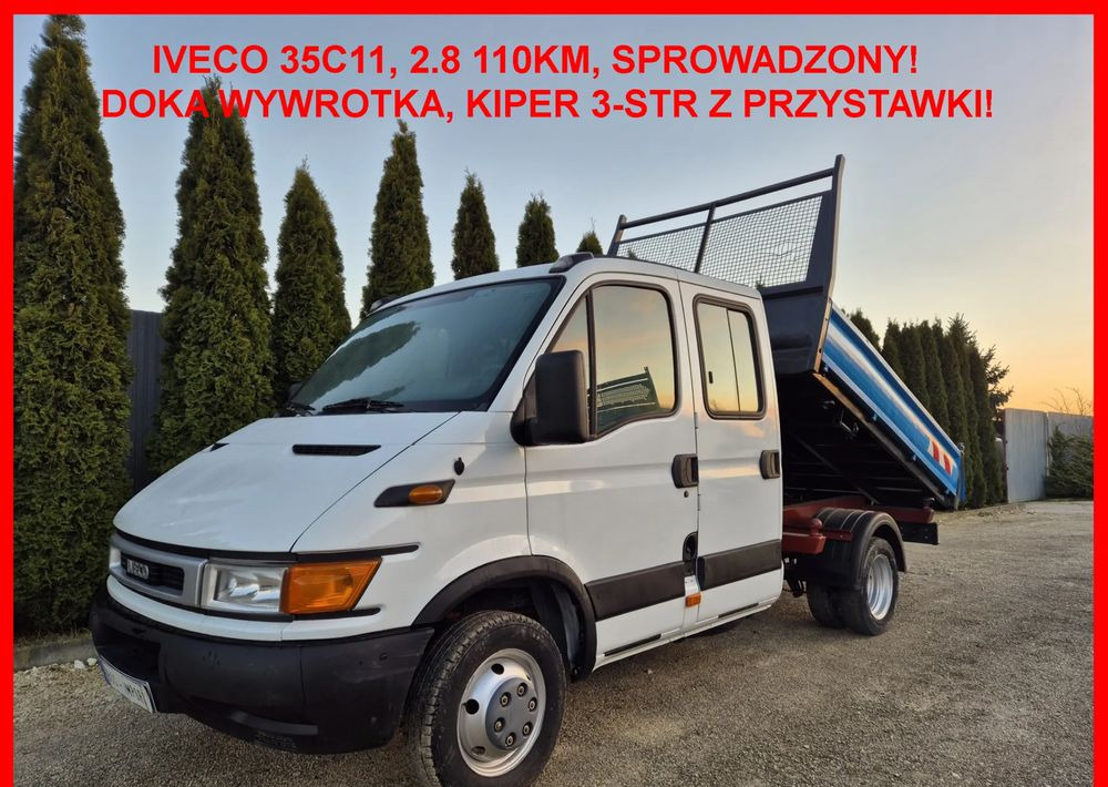 Iveco 35C11 2.8 110KM Zwykła Pompa Brygadówka - Όχημα με ανατρεπομενη καροτσα: φωτογραφία 2 Iveco 35C11 2.8 110KM Zwykła Pompa Brygadówka - Όχημα με ανατρεπομενη καροτσα: φωτογραφία 2
