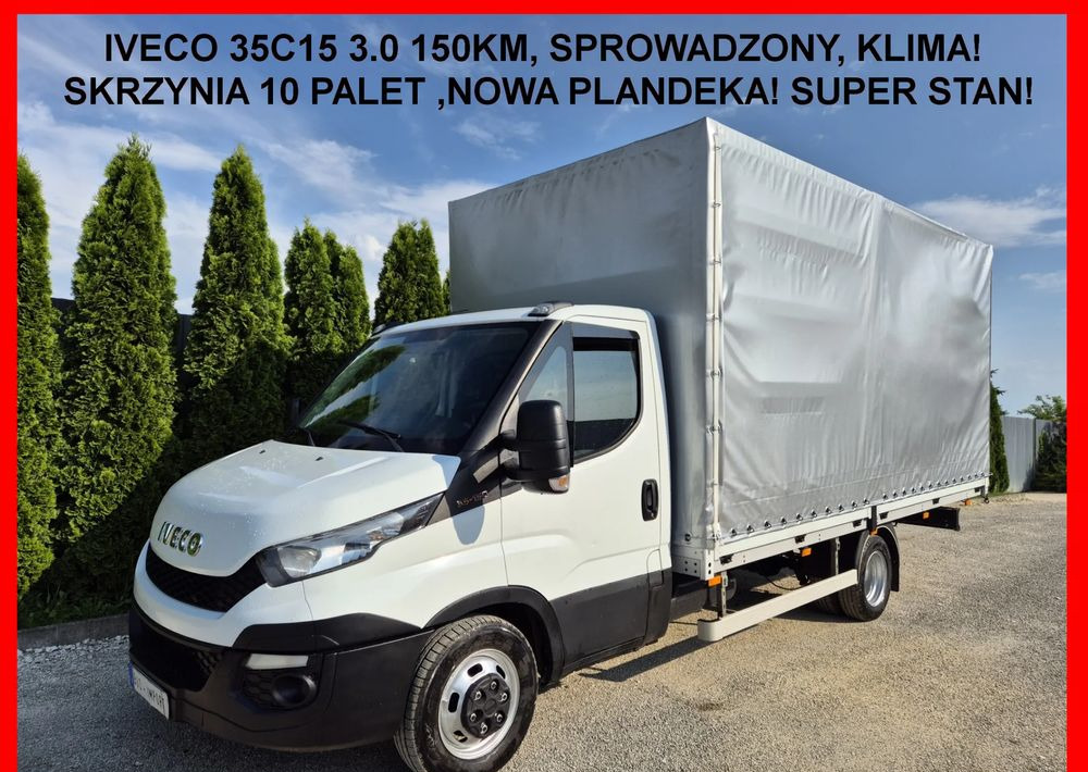 Iveco 35C15 3.0 150KM, Burto-Plandeka - Μικρό φορτηγό με καρότσα: φωτογραφία 2 Iveco 35C15 3.0 150KM, Burto-Plandeka - Μικρό φορτηγό με καρότσα: φωτογραφία 2