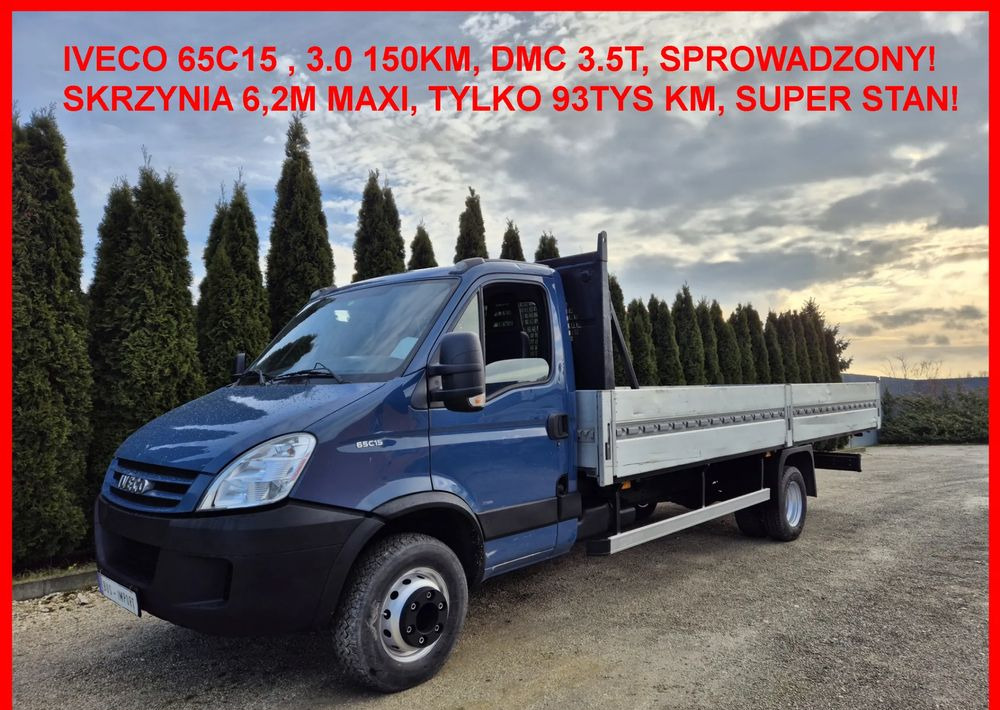Iveco 65C15 3.0 150KM/ Skrzyniowy/ - Μικρό φορτηγό με καρότσα: φωτογραφία 2 Iveco 65C15 3.0 150KM/ Skrzyniowy/ - Μικρό φορτηγό με καρότσα: φωτογραφία 2
