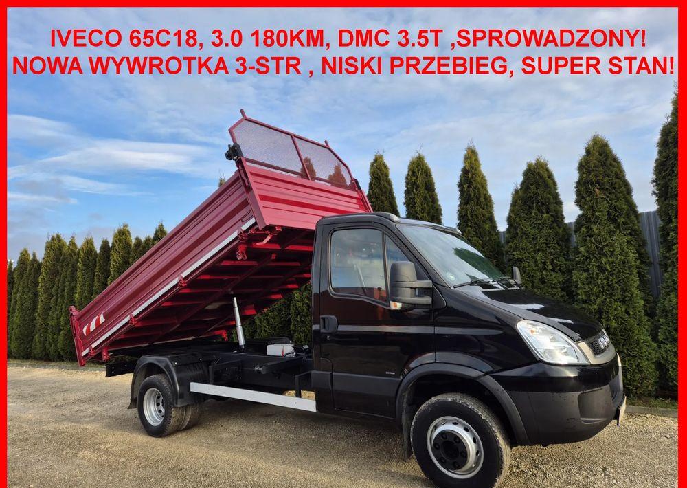 Iveco 65C18 / 3.0 180KM/ Nowa Wywrotka 3-stronna/ - Όχημα με ανατρεπομενη καροτσα: φωτογραφία 1 Iveco 65C18 / 3.0 180KM/ Nowa Wywrotka 3-stronna/ - Όχημα με ανατρεπομενη καροτσα: φωτογραφία 1
