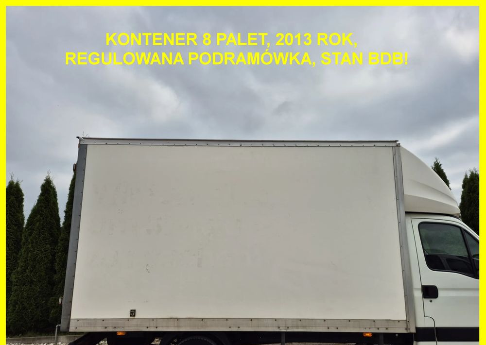 Kontener 8 palet wysoki meblowy 2013 rok Iveco Mascott Master Sprinter regulowana podramówka Stan bdb! - Κλειστά aμάξωμα: φωτογραφία 1 Kontener 8 palet wysoki meblowy 2013 rok Iveco Mascott Master Sprinter regulowana podramówka Stan bdb! - Κλειστά aμάξωμα: φωτογραφία 1