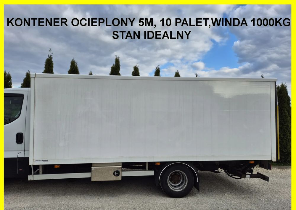 Kontener izoterma 10 palet Winda 1000kg 2016 rok, Niski, Iveco 70, Stan idealny! - Κλειστά aμάξωμα: φωτογραφία 1 Kontener izoterma 10 palet Winda 1000kg 2016 rok, Niski, Iveco 70, Stan idealny! - Κλειστά aμάξωμα: φωτογραφία 1