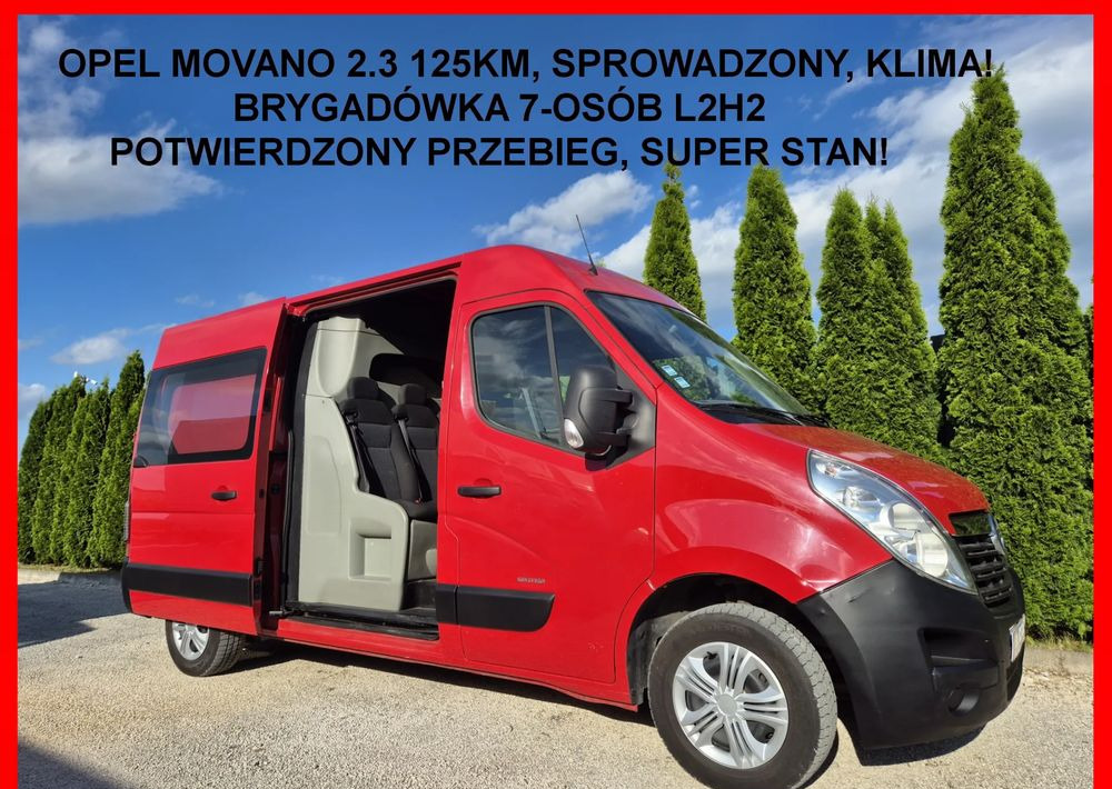 Opel Movano 2.3 125KM L2H2 Dubel Kabina - Διπλοκάμπινο ελαφρύ επαγγελματικό: φωτογραφία 1 Opel Movano 2.3 125KM L2H2 Dubel Kabina - Διπλοκάμπινο ελαφρύ επαγγελματικό: φωτογραφία 1