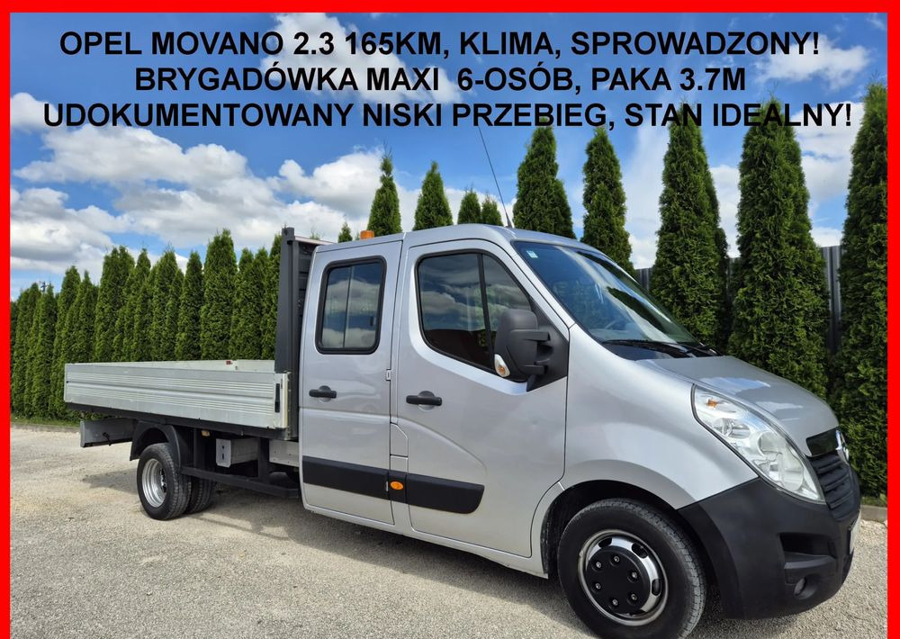 Opel Movano 2.3 165KM - Διπλοκάμπινο ελαφρύ επαγγελματικό: φωτογραφία 1 Opel Movano 2.3 165KM - Διπλοκάμπινο ελαφρύ επαγγελματικό: φωτογραφία 1