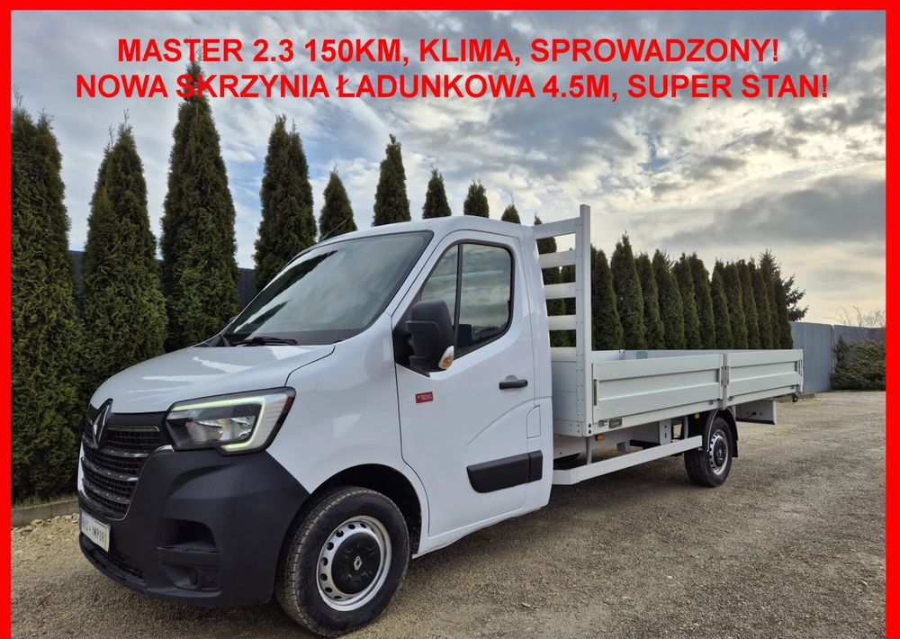 Renault Master 2.3 150KM/ Nowa Skrzynia 4.5m/ - Μικρό φορτηγό με καρότσα: φωτογραφία 2 Renault Master 2.3 150KM/ Nowa Skrzynia 4.5m/ - Μικρό φορτηγό με καρότσα: φωτογραφία 2