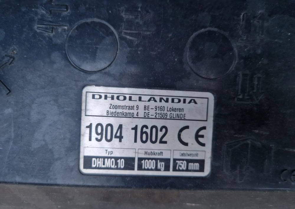 Winda Dhollandia 1000Kg 2019 rok, jak nowa, podest 248cm szeroki wysoki 180cm. Stan idealny! - Υδραυλική πόρτα: φωτογραφία 5 Winda Dhollandia 1000Kg 2019 rok, jak nowa, podest 248cm szeroki wysoki 180cm. Stan idealny! - Υδραυλική πόρτα: φωτογραφία 5